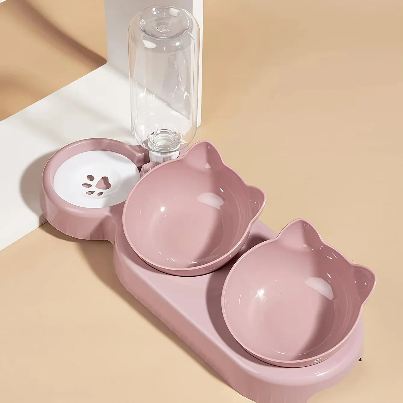 Gravity Water Bottle Pet Bowl Automatic Pet Water Dispenser