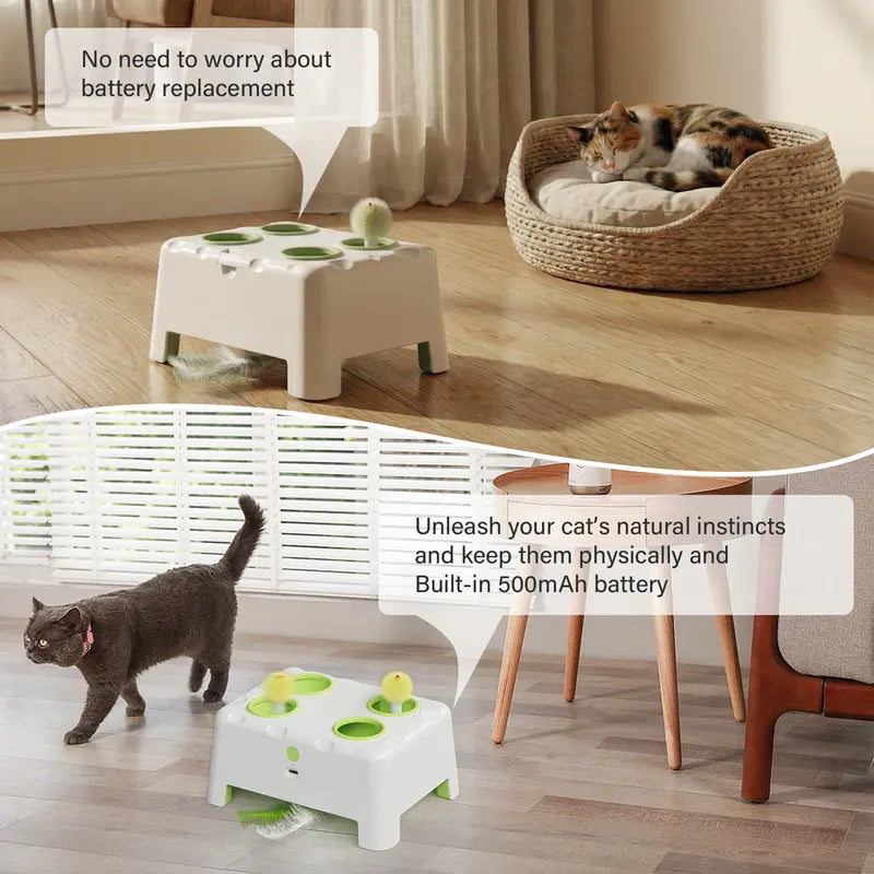 USEMORRA™ Magic House Interactive Cat Toy