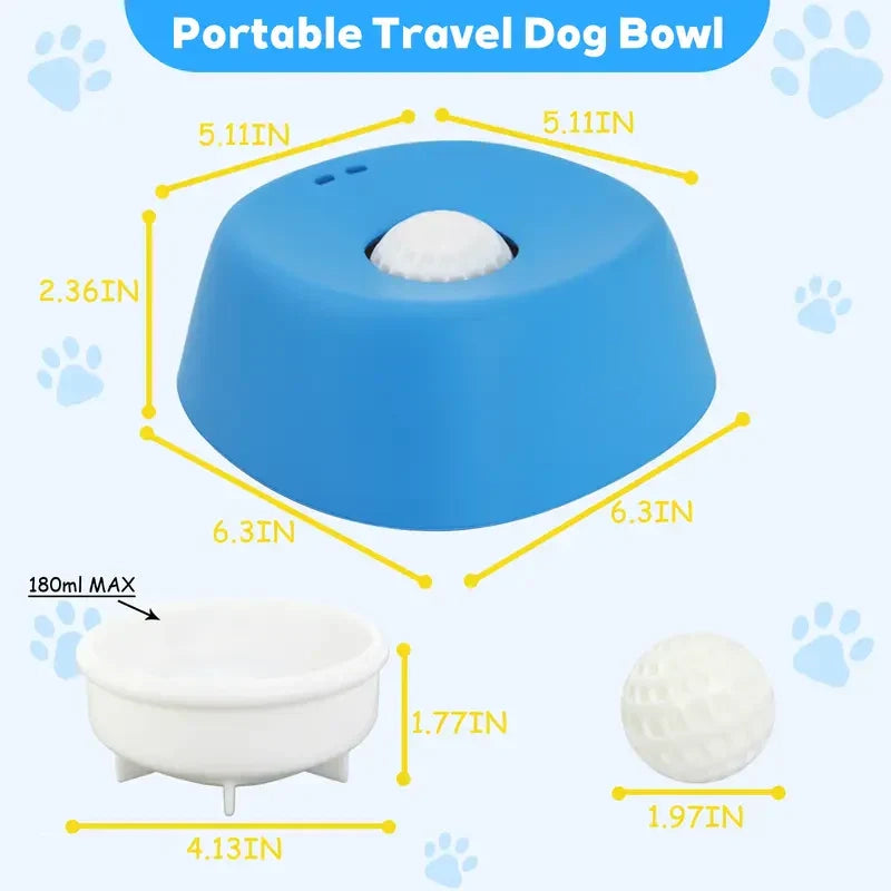 🐾USEMORRA™ Vet-Recommended Slow Feeder Bowl for Dogs & Cats - Interactive Anti-Gulping Pet Dish for Healthy Tummies