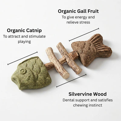 USEMORRA™ Catnip & Silvervine Chew