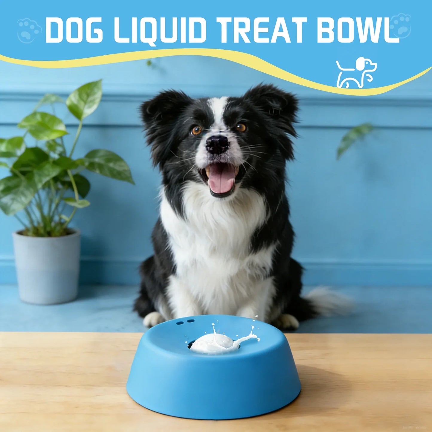 🐾USEMORRA™ Vet-Recommended Slow Feeder Bowl for Dogs & Cats - Interactive Anti-Gulping Pet Dish for Healthy Tummies