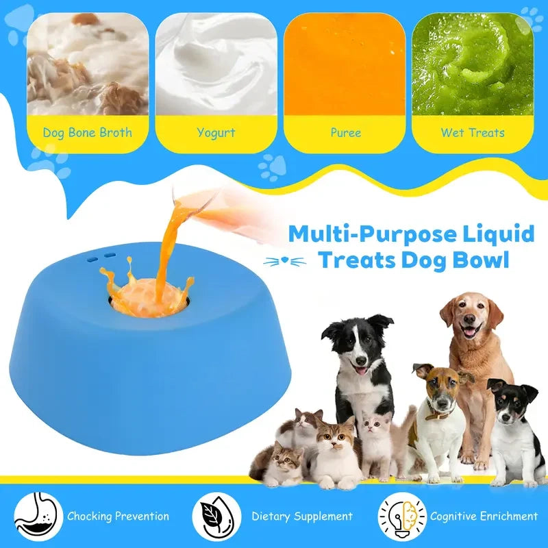 🐾USEMORRA™ Vet-Recommended Slow Feeder Bowl for Dogs & Cats - Interactive Anti-Gulping Pet Dish for Healthy Tummies