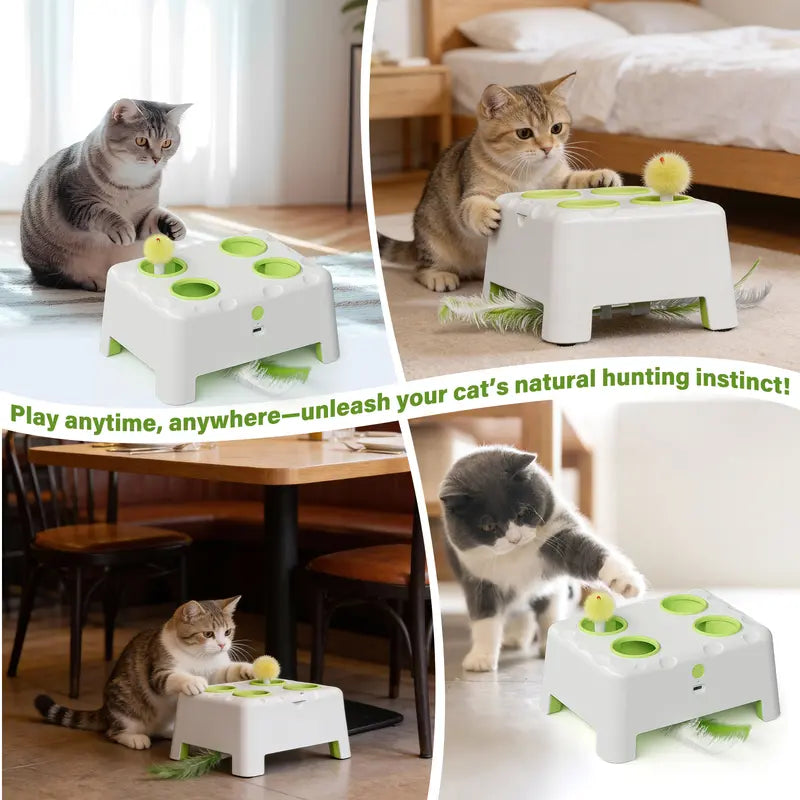 USEMORRA™ Magic House Interactive Cat Toy