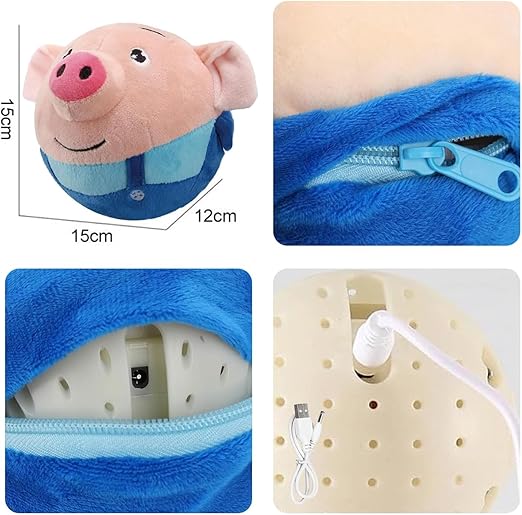 USEMORRA™ – Smart Interactive Plush Pig Toy 🐱&🐶