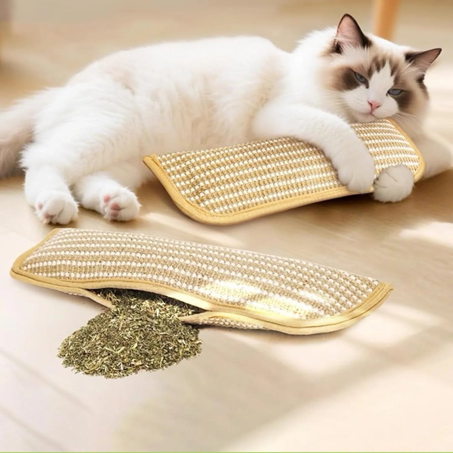 USEMORRA™ Cat Teething Pillow & Scratching Toy
