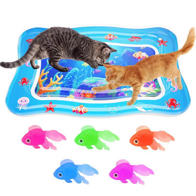 USEMORRA™ Cat Water Mat - Interactive Cat Toys