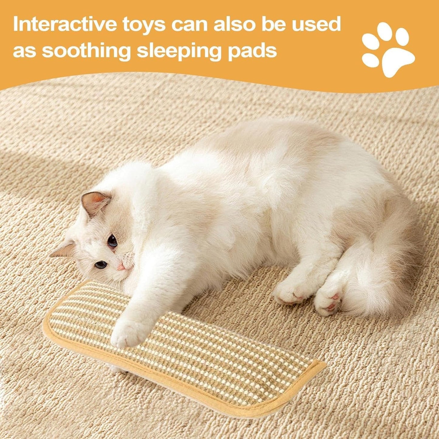 USEMORRA™ Cat Teething Pillow & Scratching Toy