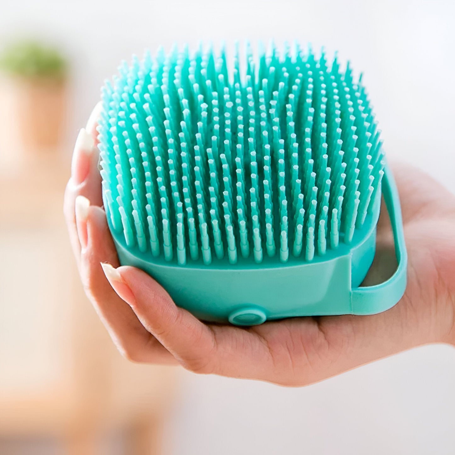 USEMORRA™ – Silicone Bath Brush for Pets