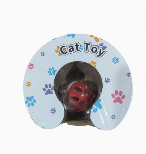 USEMORRA™ Flexible Cat Scratcher Toy with Bell Ball