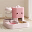 2-in-1 Automatic Cat Feeder & Water Station — Keeps Your Cat Fed & Hydrated While You're Away
