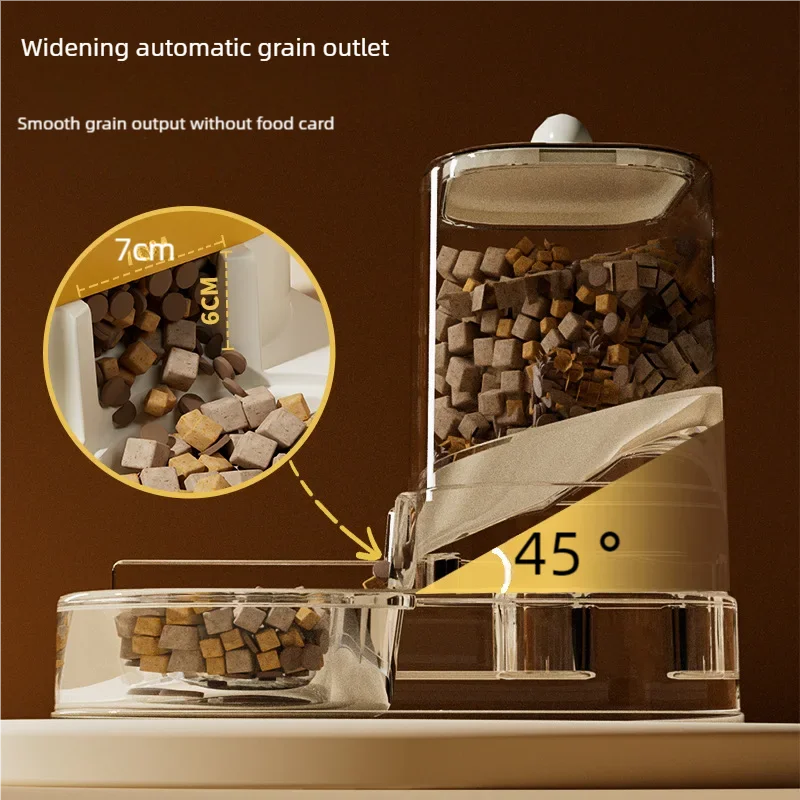 2-in-1 Automatic Cat Feeder & Water Station — Keeps Your Cat Fed & Hydrated While You're Away