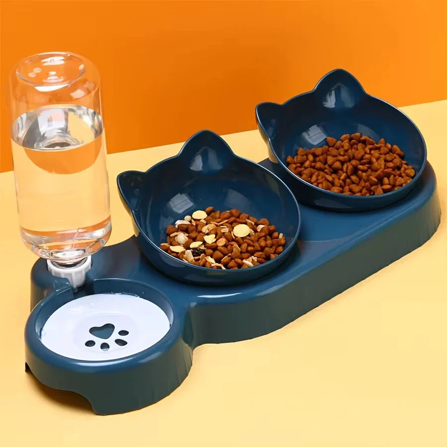 Gravity Water Bottle Pet Bowl Automatic Pet Water Dispenser