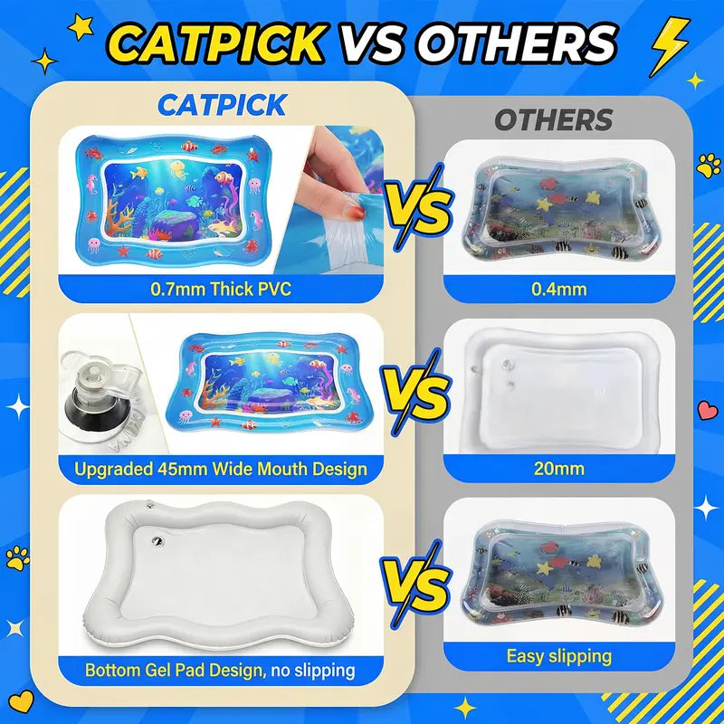 USEMORRA™ Cat Water Mat - Interactive Cat Toys