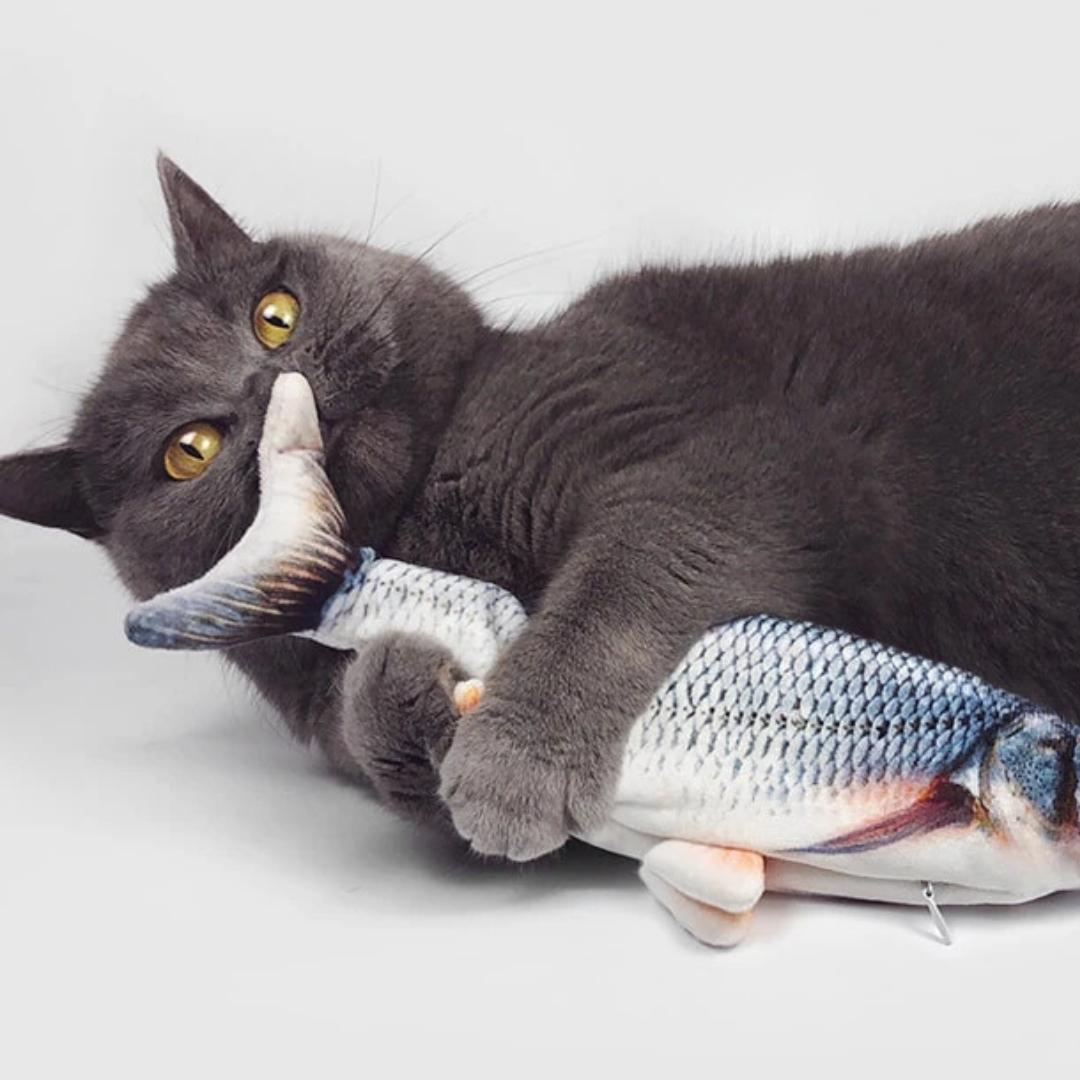 USEMORRA Interactive electric fish toy for cats