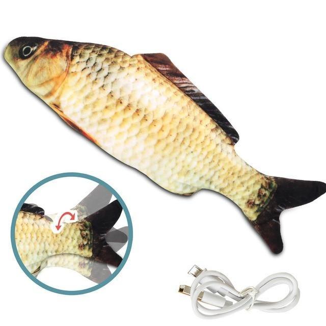 USEMORRA Interactive electric fish toy for cats