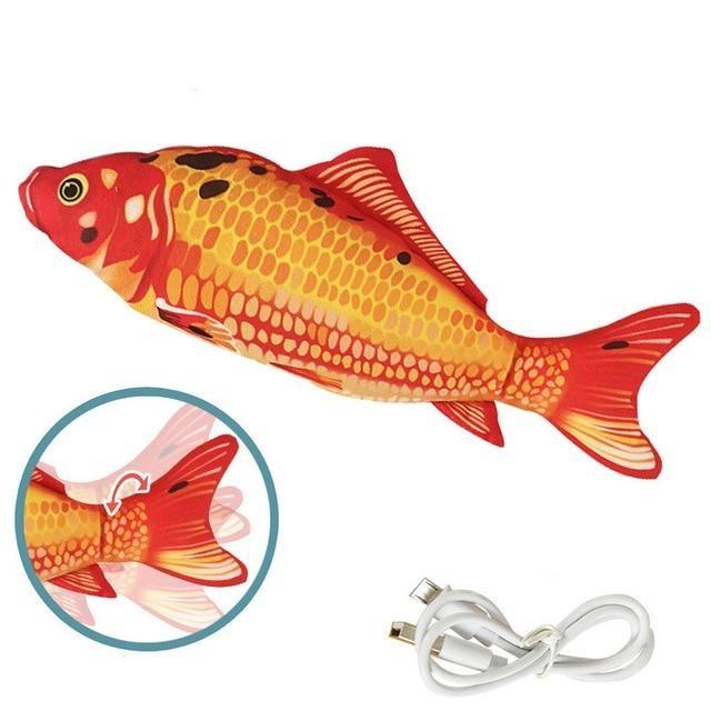 USEMORRA Interactive electric fish toy for cats