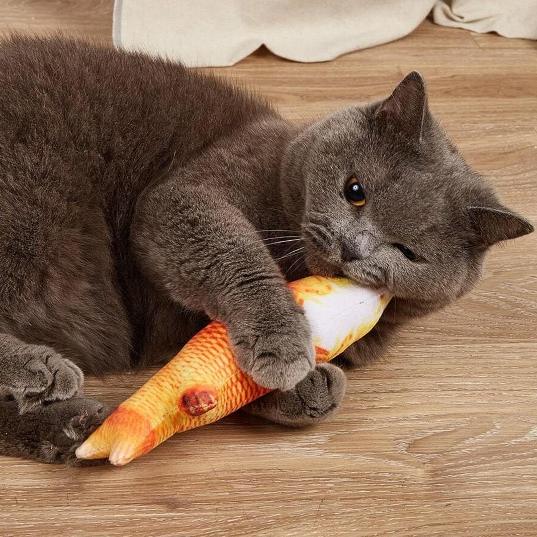 USEMORRA Interactive electric fish toy for cats
