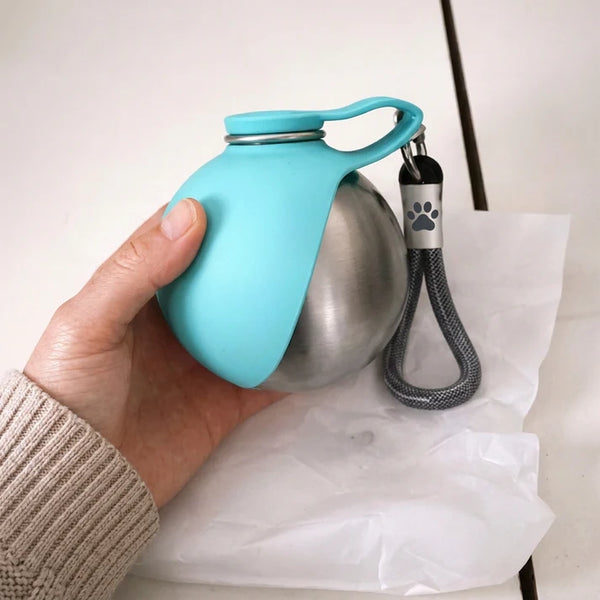 USEMORRA™ — The 2-in-1 Dog Water Bottle & Bowl